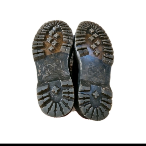 Dr. Marten Unisex Black Jadon Platform Boot In Black In Polished Smooth 9W 8M - Picture 11 of 15